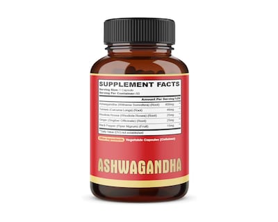 Foto 2 | Suplemento Ashwagandha Concentrado Equivalente A 5200 Mg Agobi con Cúrcuma Jengibre Moringa Sabor Jengibre 310 G