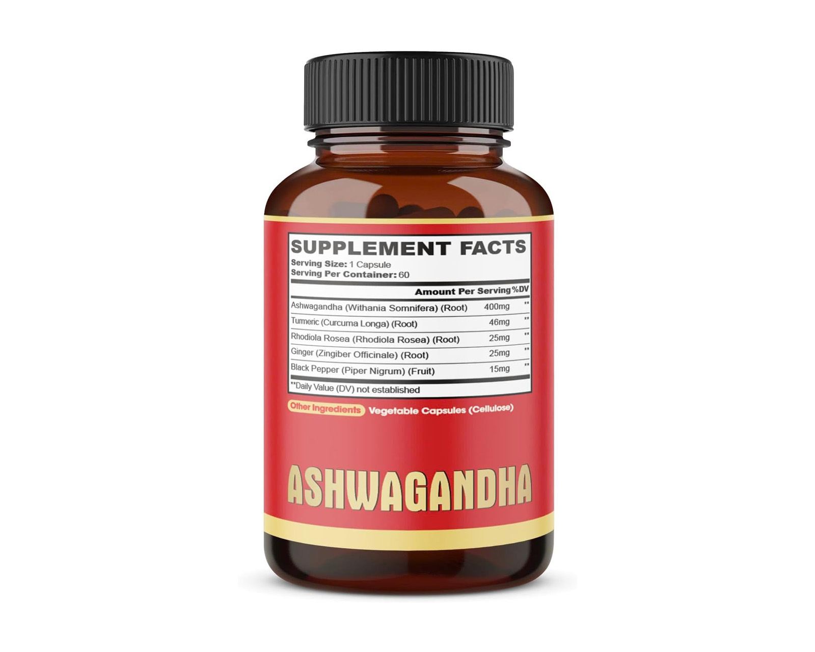Foto 3 pulgar | Suplemento Ashwagandha Concentrado Equivalente A 5200 Mg Agobi 310 G 2 Pack 60 Capsulas c/u
