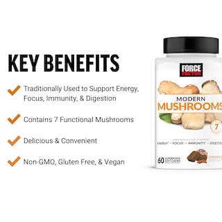 Foto 2 | Suplemento De Hongos Force Factor Modern Mushrooms 180 Soft Chews - Venta Internacional.