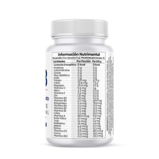 Foto 2 | Suplemento Vit 23 Nutrientes VidaLabs México Multivitamínico Completo 23 Vitaminas y Minerales