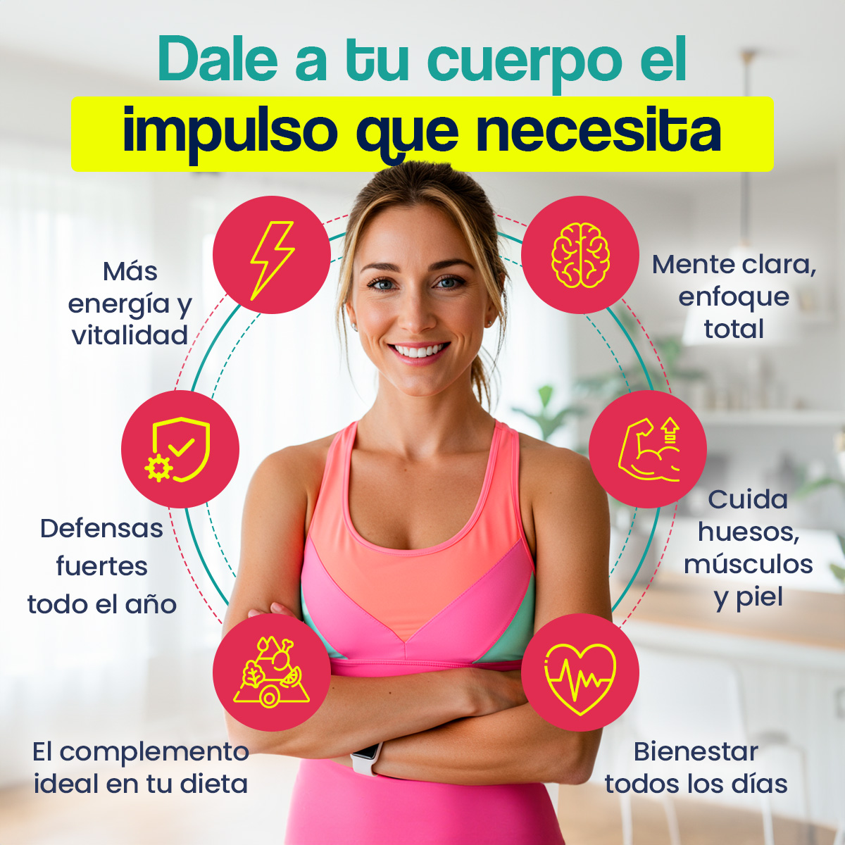 Foto 6 pulgar | Suplemento Vit 23 Nutrientes VidaLabs México Multivitamínico Completo 23 Vitaminas y Minerales