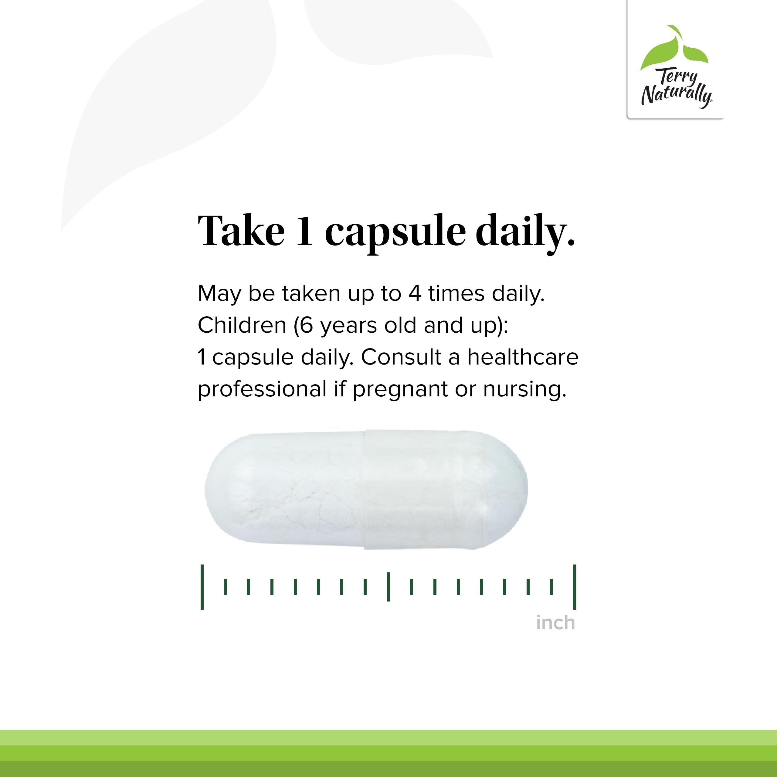 Foto 5 pulgar | Complemento Terry Naturally Bioactive Magnesium Complex 60 Cápsulas - Venta Internacional.