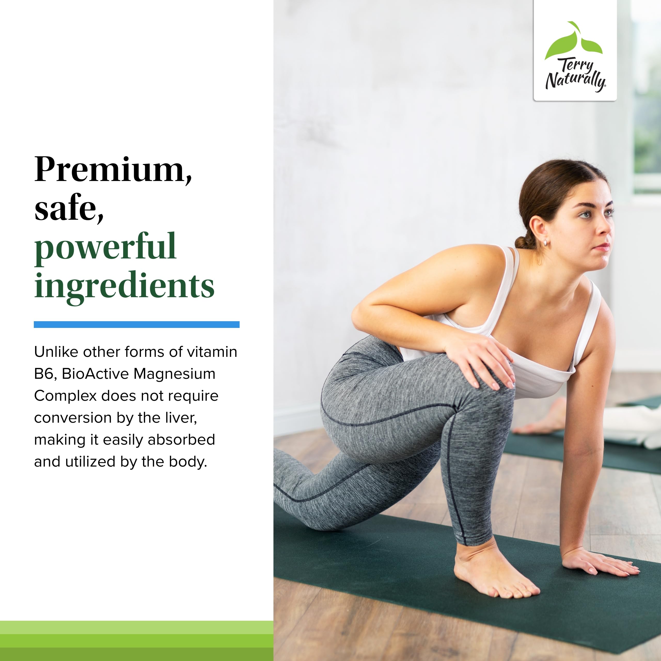 Foto 6 pulgar | Complemento Terry Naturally Bioactive Magnesium Complex 60 Cápsulas - Venta Internacional.