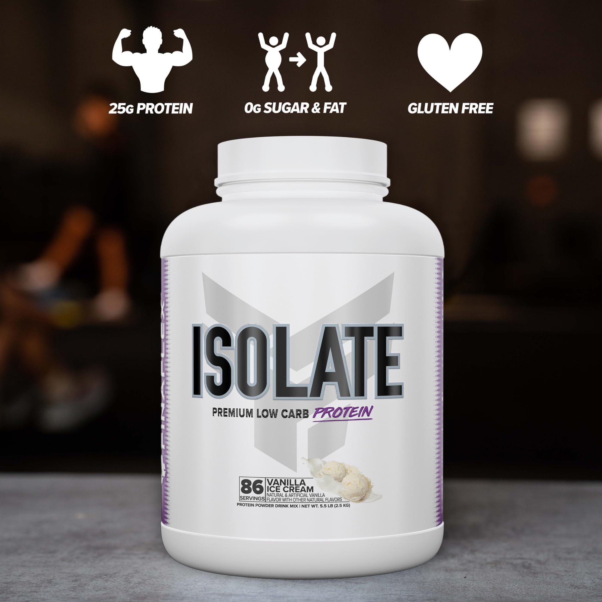 Foto 5 pulgar | Proteína En Polvo Finaflex Isolate Vanilla 2,5 Kg 86 Porciones - Venta Internacional.