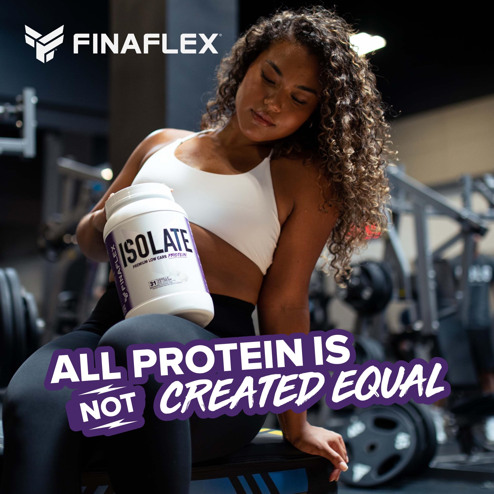 Foto 5 | Proteína En Polvo Finaflex Isolate Vanilla 2,5 Kg 86 Porciones - Venta Internacional.