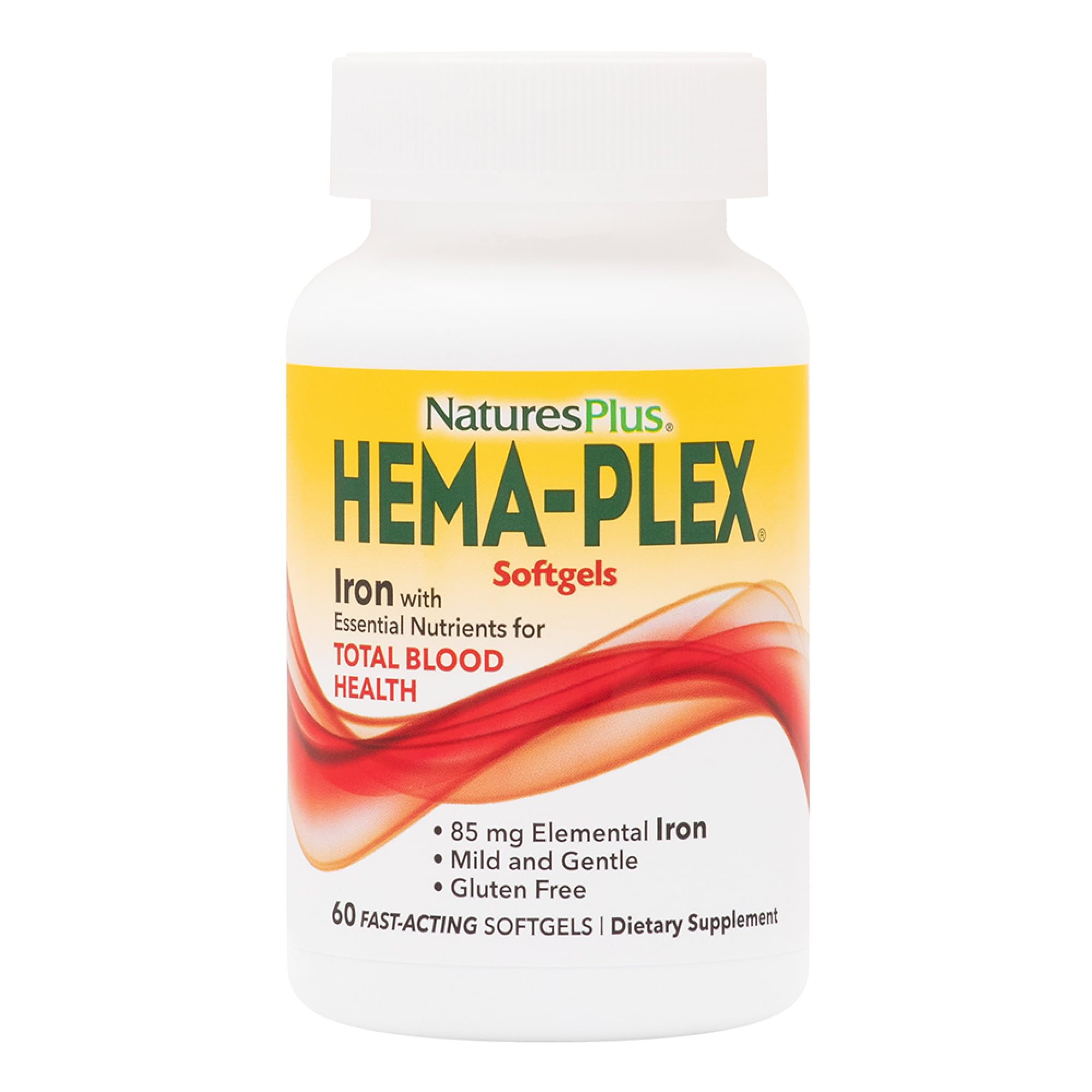 Foto 1 | Suplemento Naturesplus Hema-plex Iron 60 Cápsulas Blandas, Paquete De 3 - Venta Internacional.