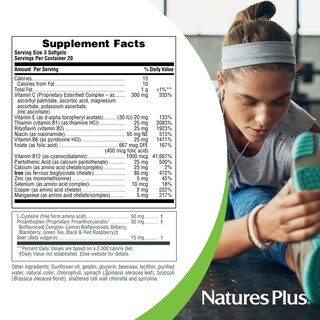 Foto 4 | Suplemento Naturesplus Hema-plex Iron 60 Cápsulas Blandas, Paquete De 3 - Venta Internacional.