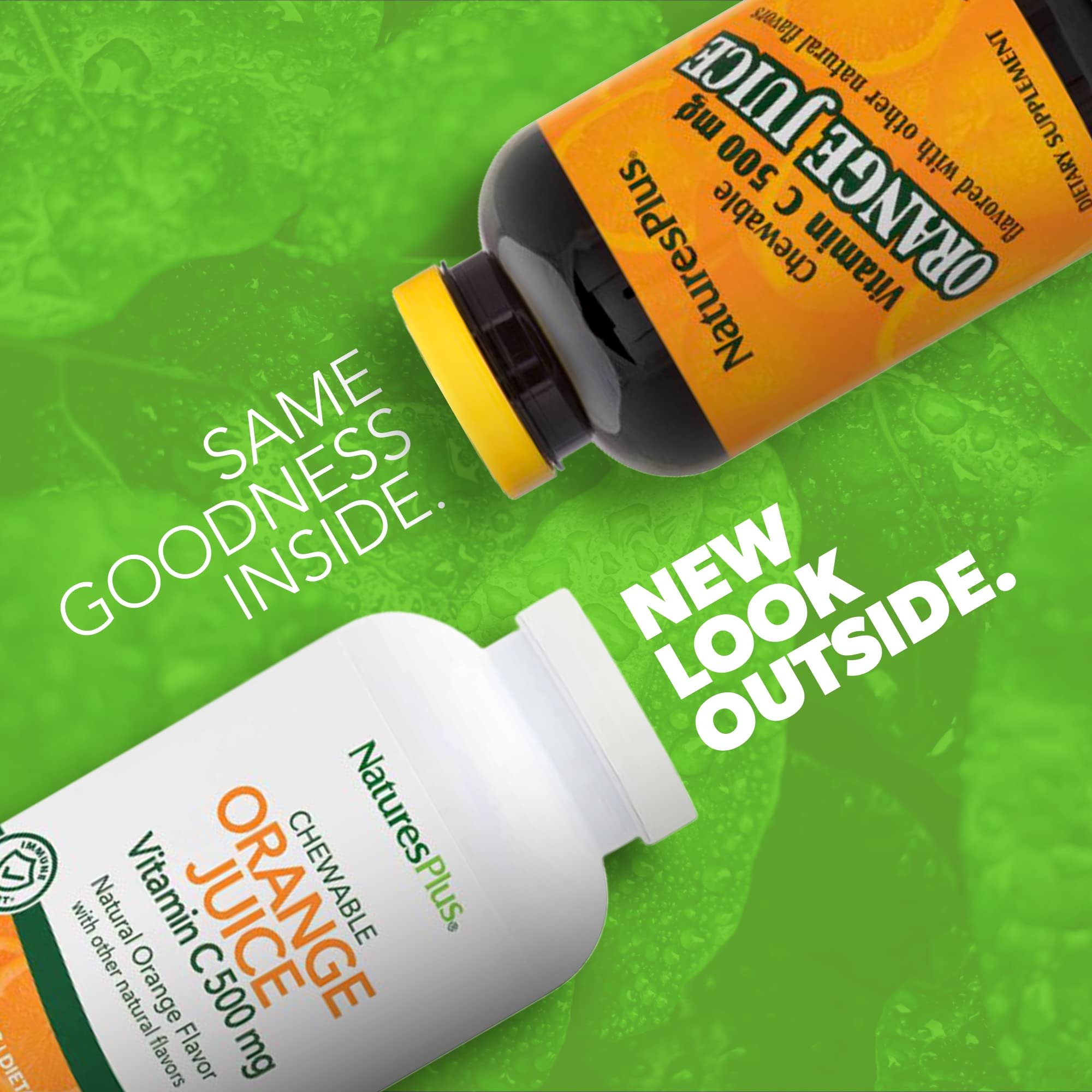 Foto 2 | Suplemento Naturesplus De Jugo De Naranja Masticable Con Vitamina C, 500 Mg - Venta Internacional.