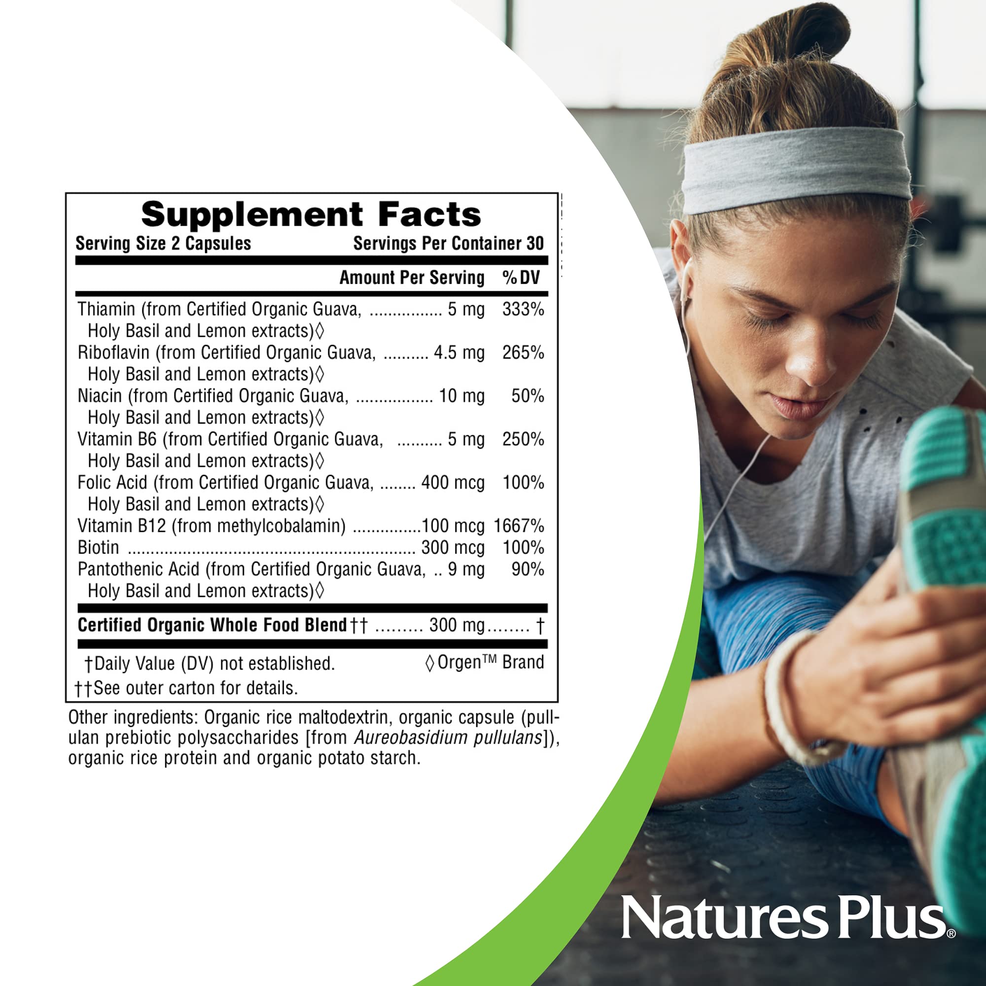 Foto 6 pulgar | Suplemento Naturesplus Source Of Life Garden B Complex 60 Ca - Venta Internacional.