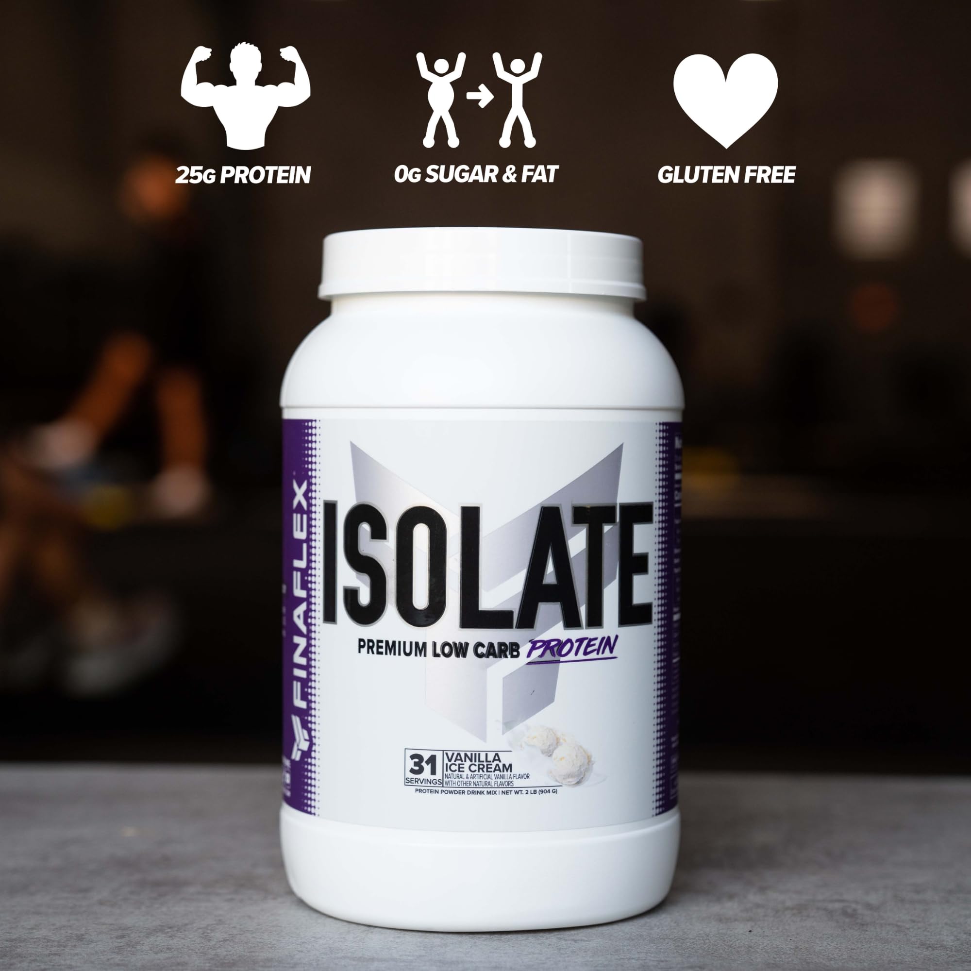 Foto 5 pulgar | Proteína En Polvo Finaflex Isolate Vanilla 907 G 31 Porciones - Venta Internacional.