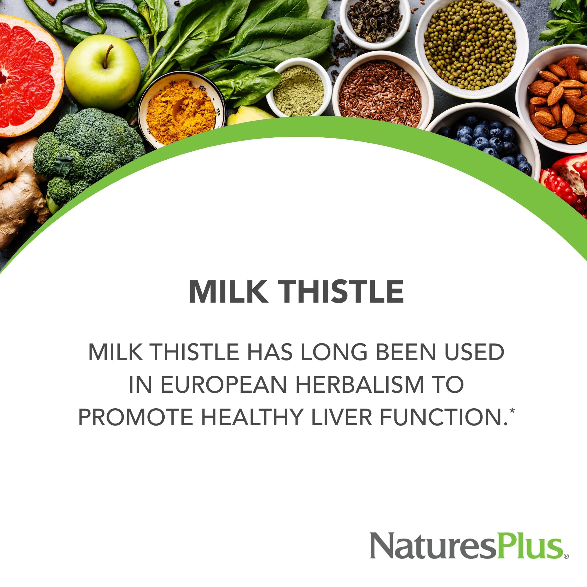 Foto 3 pulgar | Suplemento Naturesplus Herbal Actives Milk Thistle 500 Mg - Venta Internacional.
