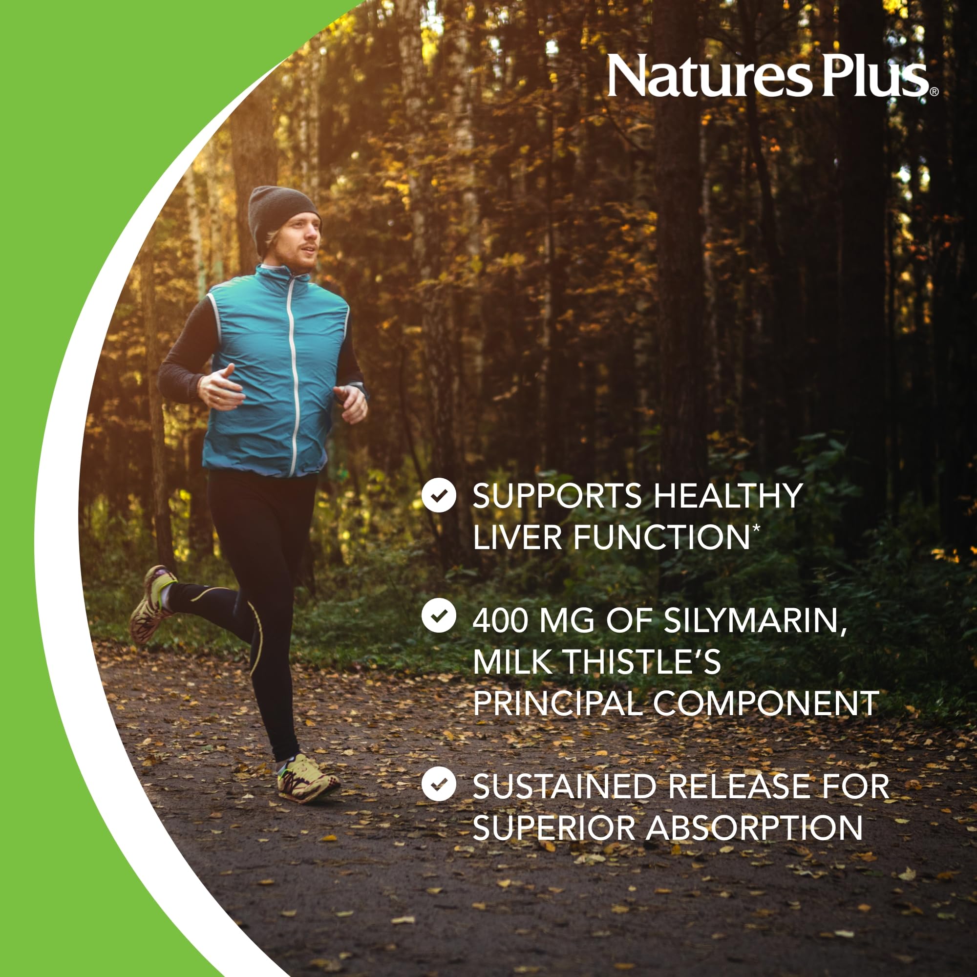 Foto 4 pulgar | Suplemento Naturesplus Herbal Actives Milk Thistle 500 Mg - Venta Internacional.