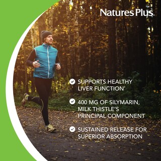 Foto 3 | Suplemento Naturesplus Herbal Actives Milk Thistle 500 Mg - Venta Internacional.