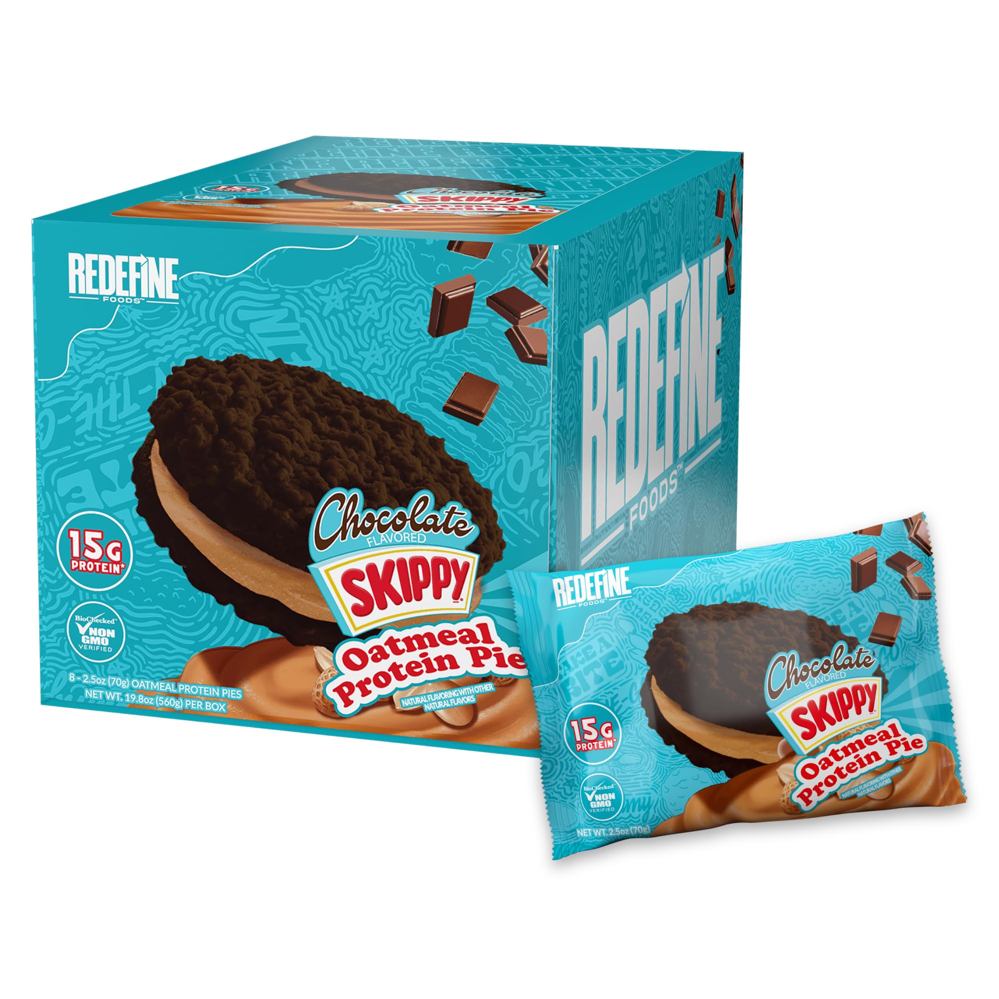 Foto 1 | Tarta De Proteínas Finaflex Redefine Foods, Avena Y Chocolate - Venta Internacional.
