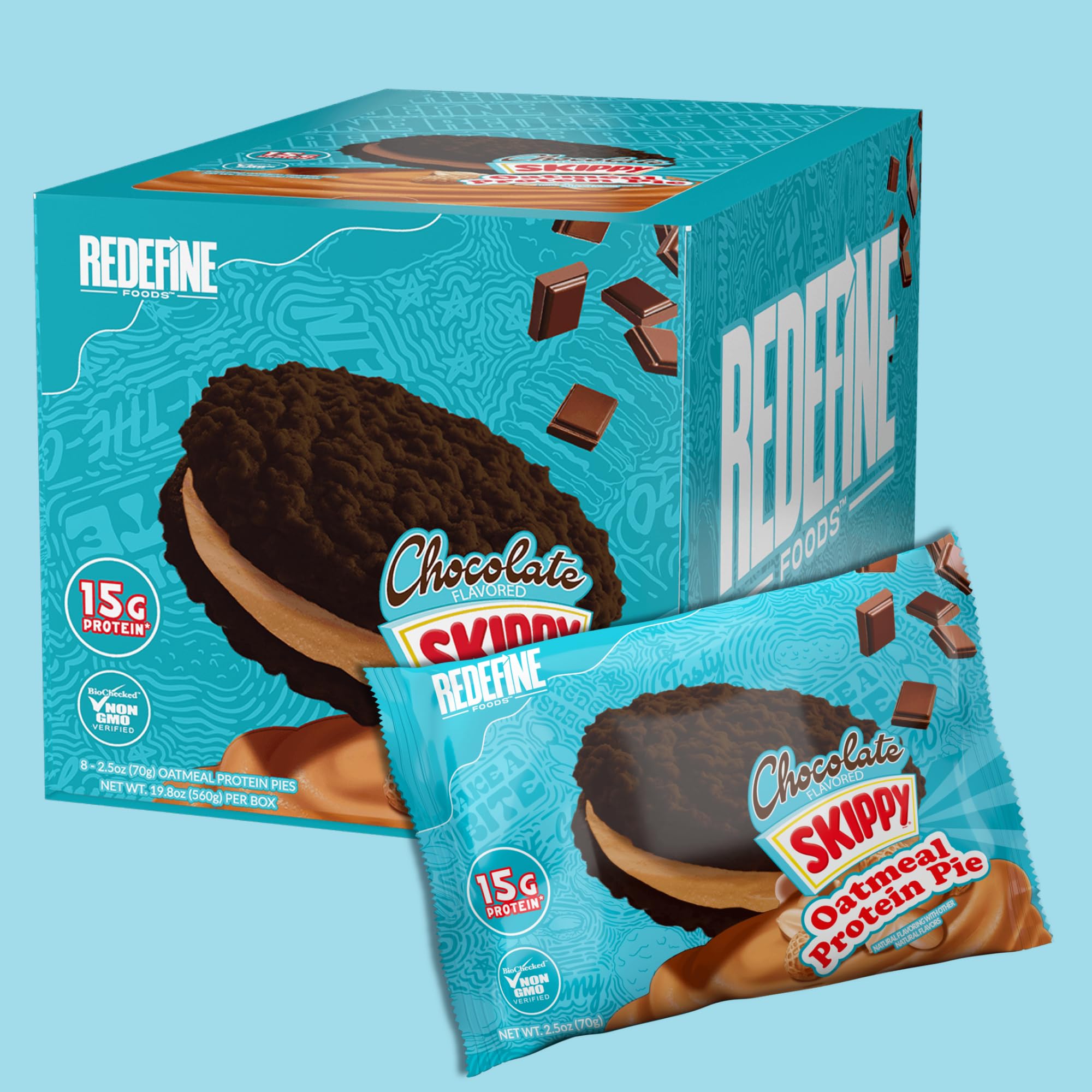 Foto 5 pulgar | Tarta De Proteínas Finaflex Redefine Foods, Avena Y Chocolate - Venta Internacional.