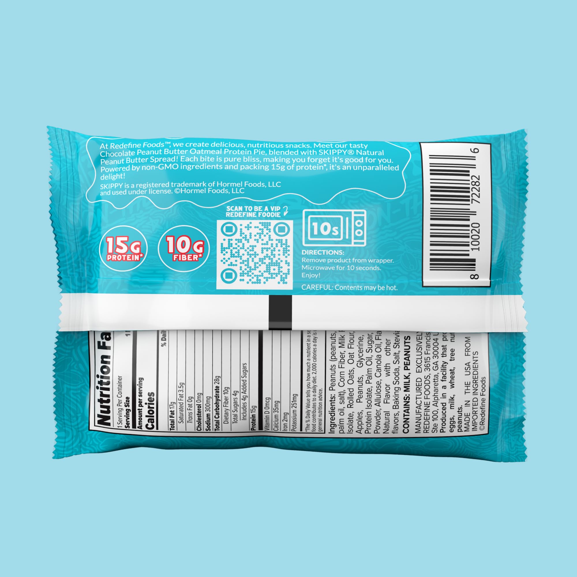 Foto 5 | Tarta De Proteínas Finaflex Redefine Foods, Avena Y Chocolate - Venta Internacional.
