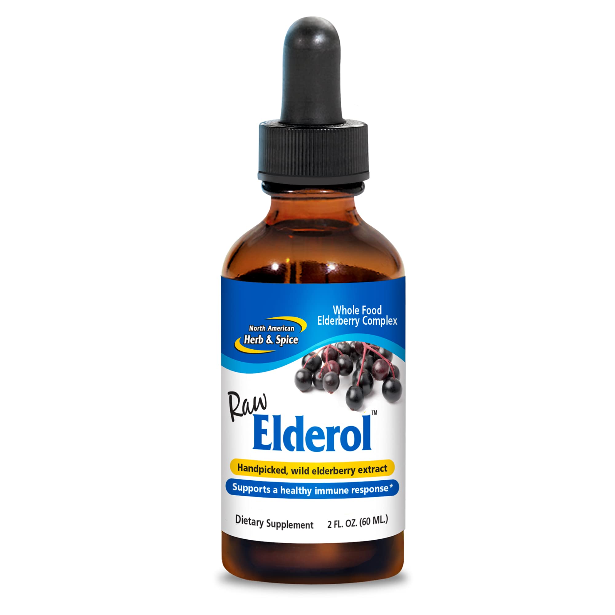 Foto 2 pulgar | Suplemento North American Herb & Spice Elderol 60 Ml - Venta Internacional.