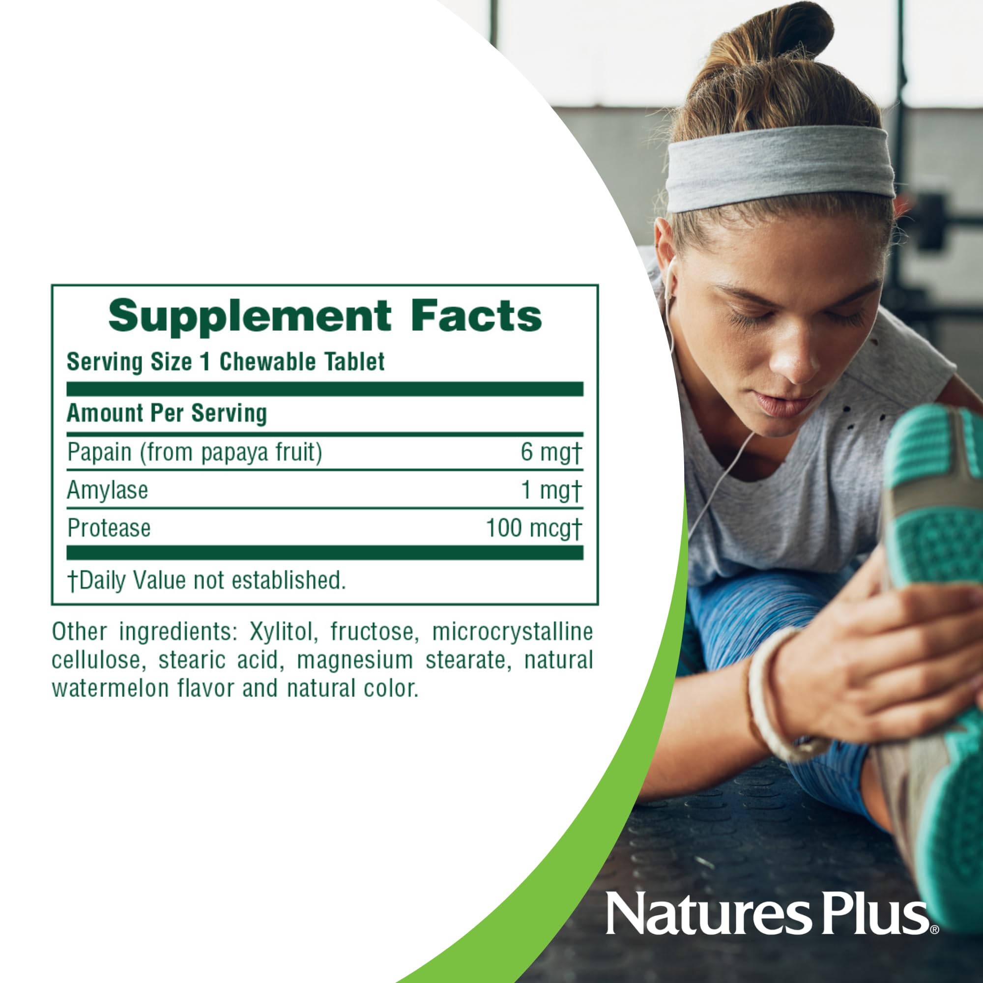 Foto 6 pulgar | Suplemento Naturesplus De Enzima De Papaya, 6 Mg, Papaína, 360 Tabletas - Venta Internacional.