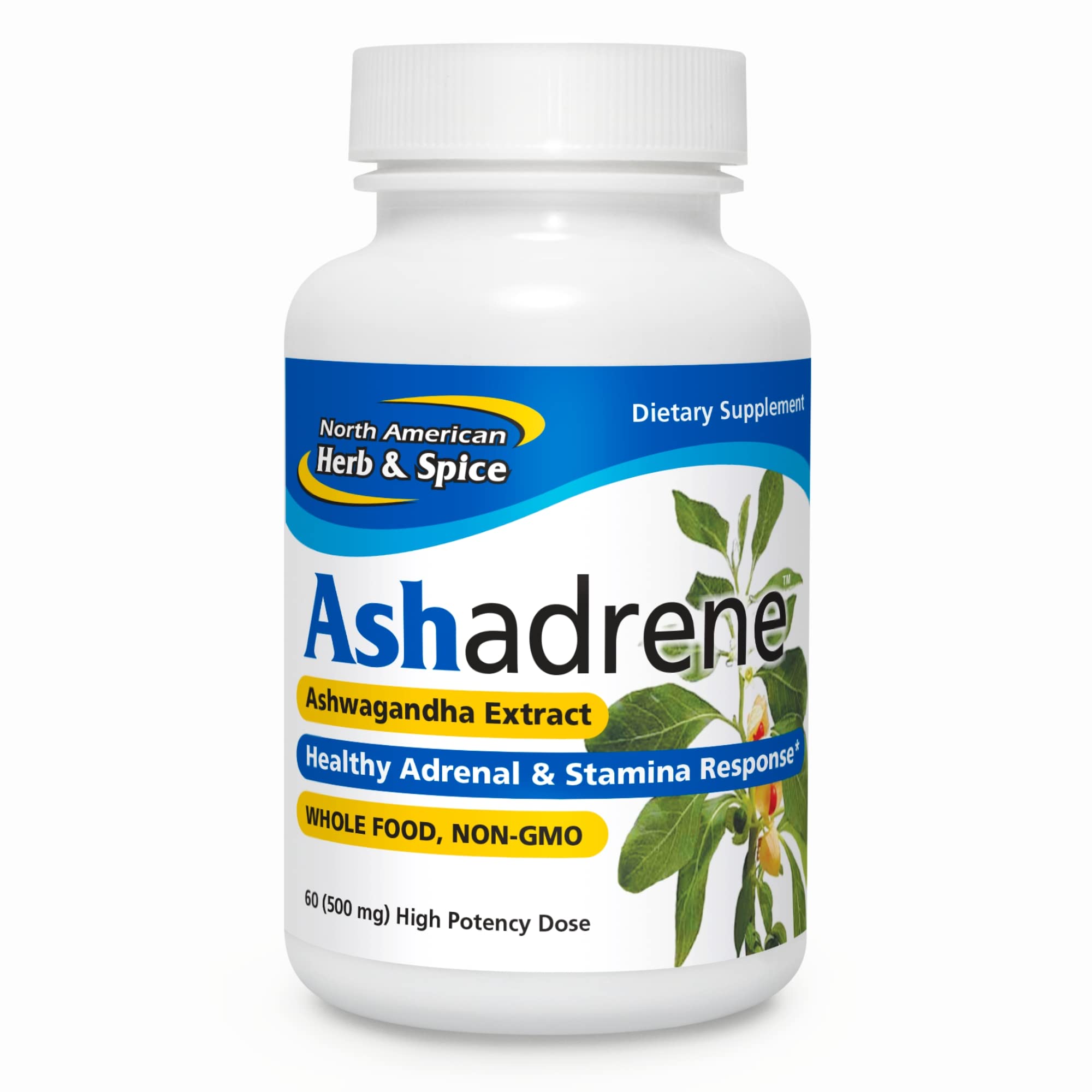 Foto 1 | Suplemento North American Herb & Spice Ashadrene 60 Cápsulas - Venta Internacional.