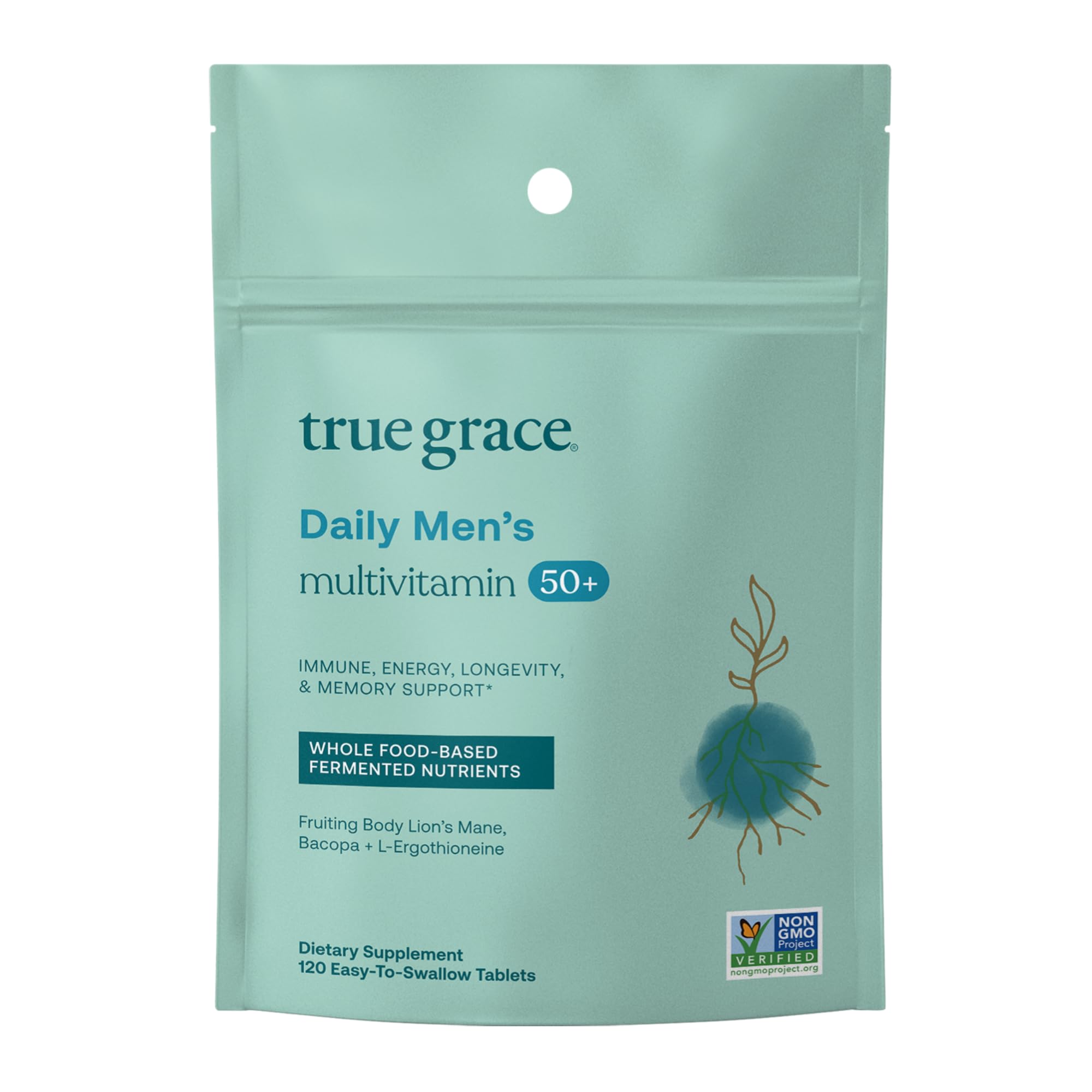Foto 2 pulgar | Multivitamínico True Grace Daily Para Hombres De 50 O Más De 120 Comprimidos - Venta Internacional.