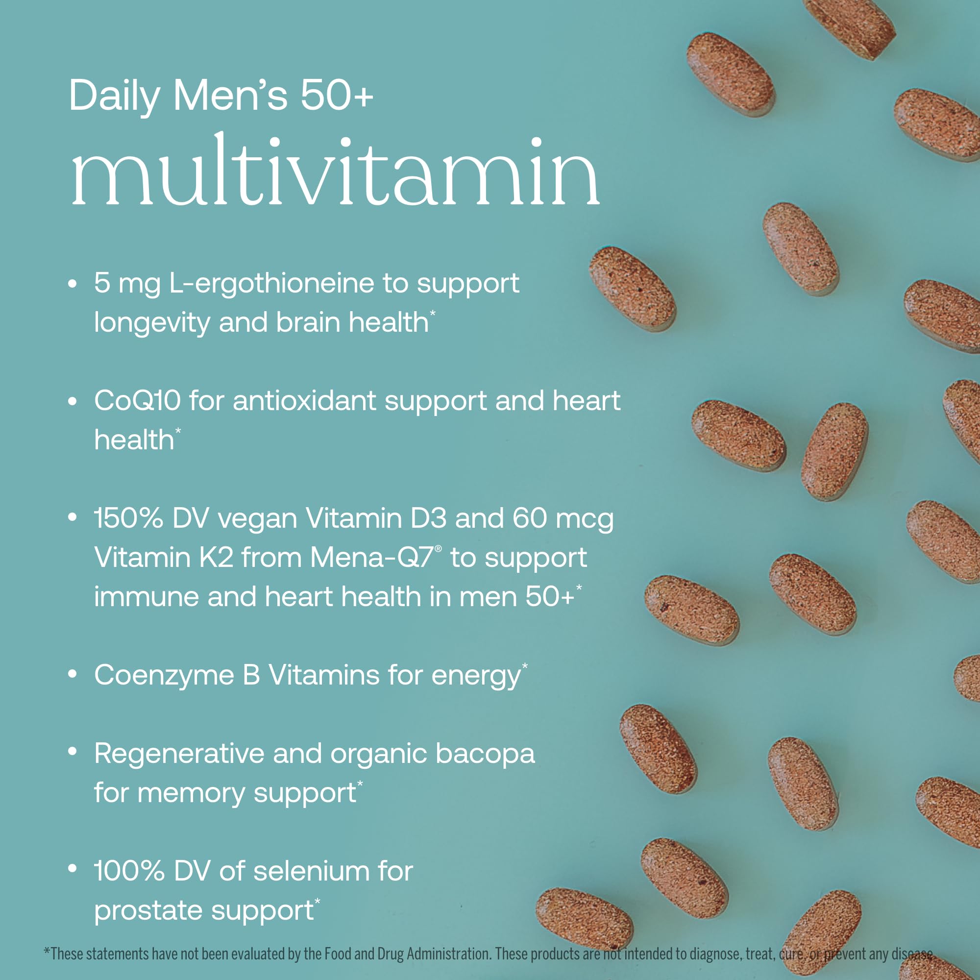 Foto 4 pulgar | Multivitamínico True Grace Daily Para Hombres De 50 O Más De 120 Comprimidos - Venta Internacional.