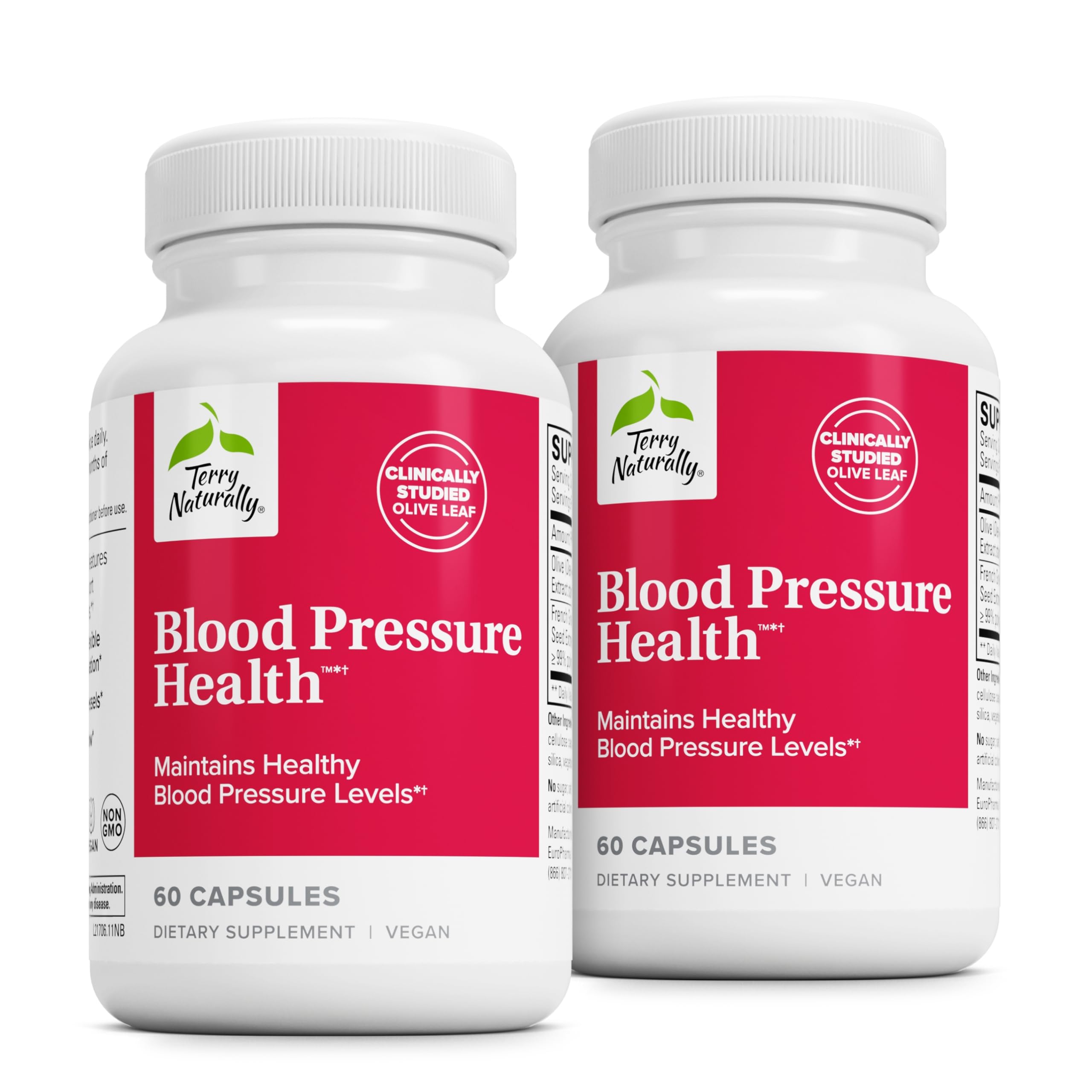 Foto 2 pulgar | Suplemento Terry Naturally Blood Pressure Health 60 Cápsulas - Venta Internacional.