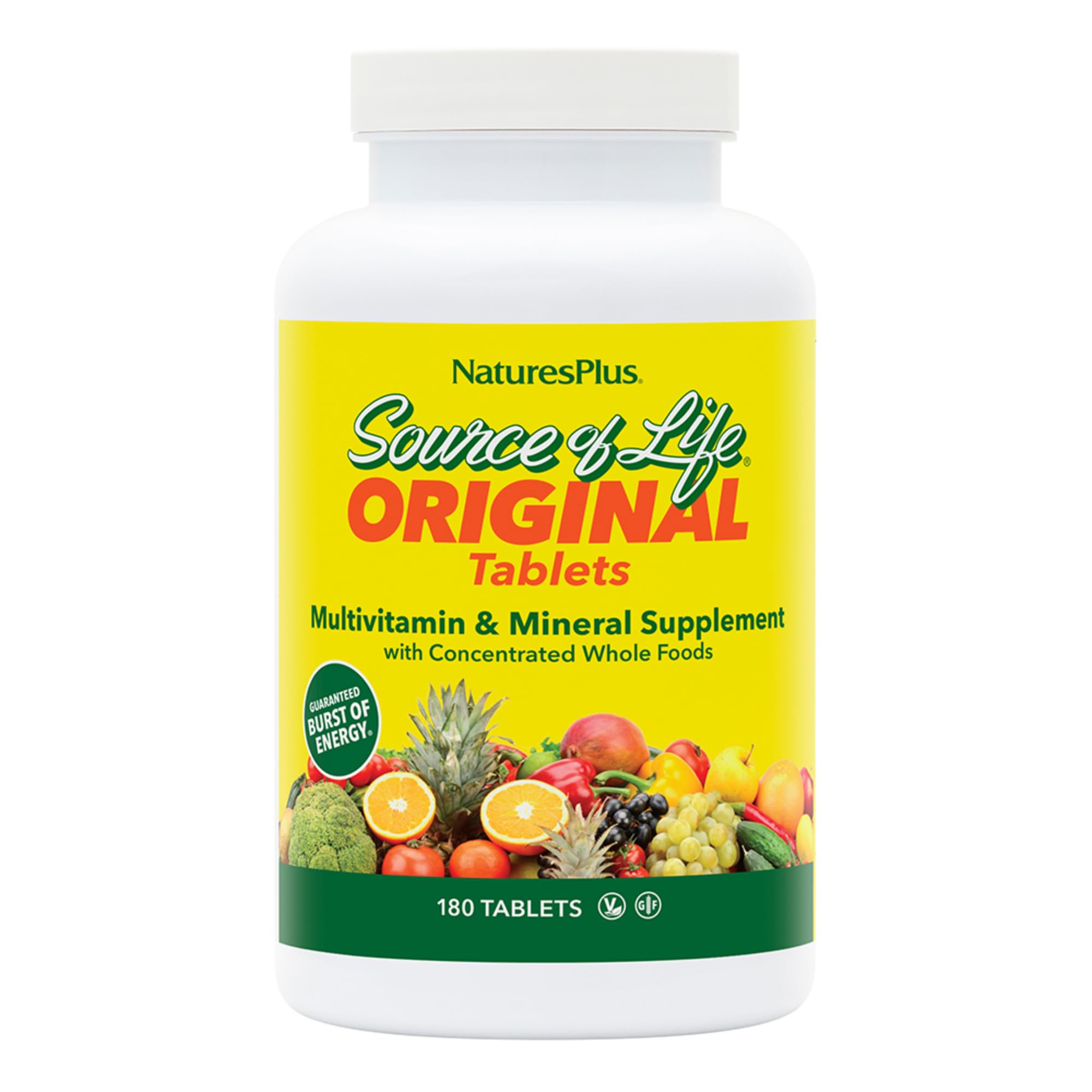 Suplemento Naturesplus Source Of Life 180 Tabletas X 3 - Venta Internacional.