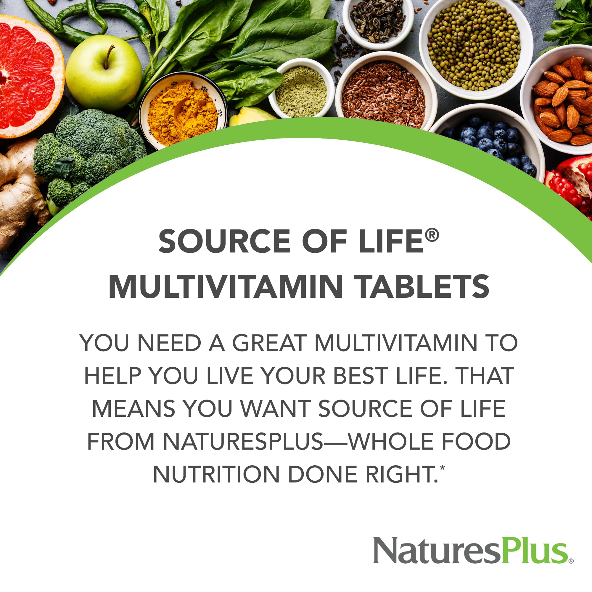 Foto 4 pulgar | Suplemento Naturesplus Source Of Life 180 Tabletas X 3 - Venta Internacional.