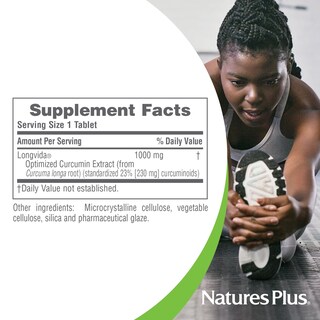 Foto 4 | Suplemento Naturesplus Pro Longvida Curcumina 1000 Mg 30 Comprimidos - Venta Internacional.