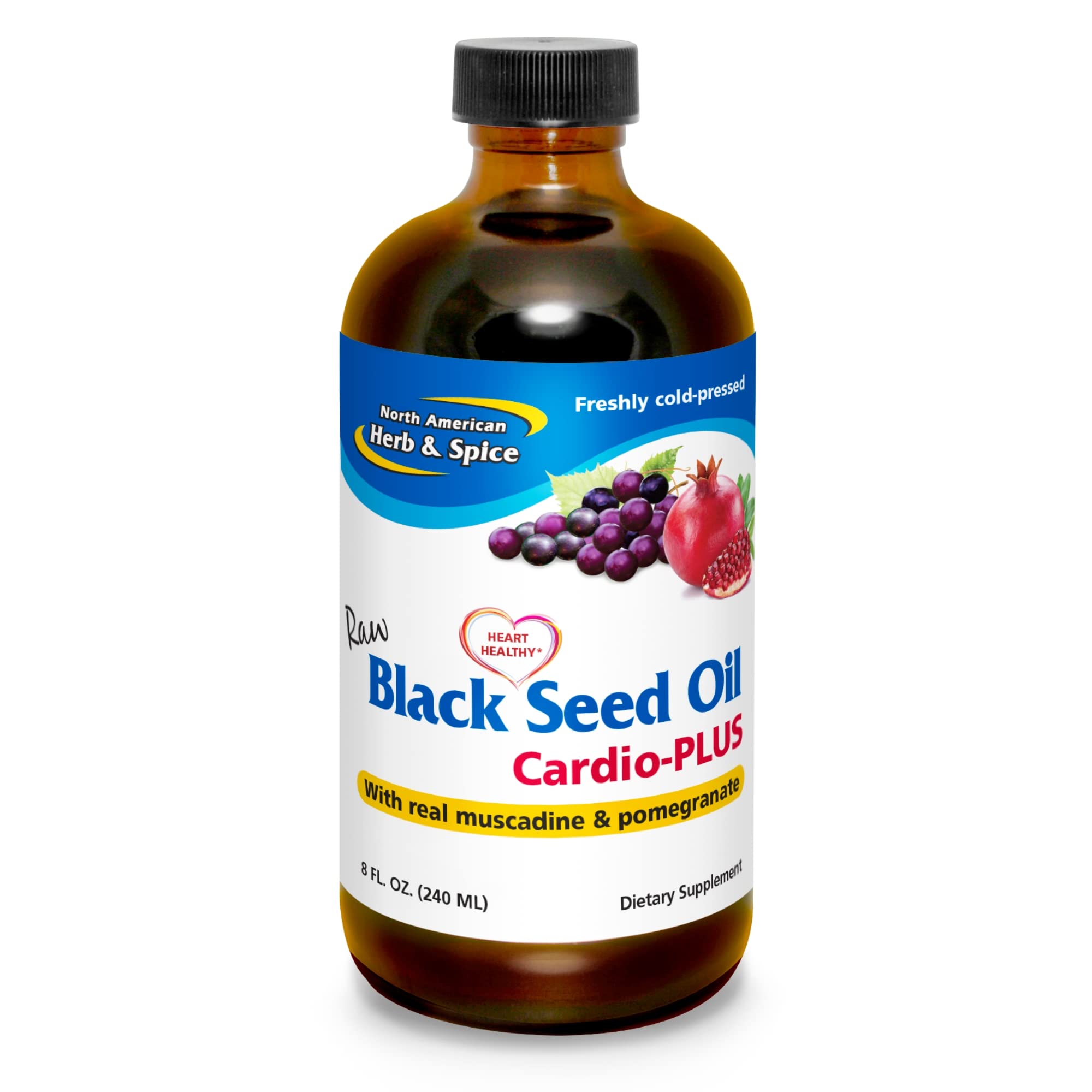 Foto 2 pulgar | Suplemento De Aceite De Semilla Negra North American Herb & Spice 240 Ml - Venta Internacional.