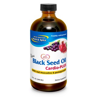 Foto 1 | Suplemento De Aceite De Semilla Negra North American Herb & Spice 240 Ml - Venta Internacional.