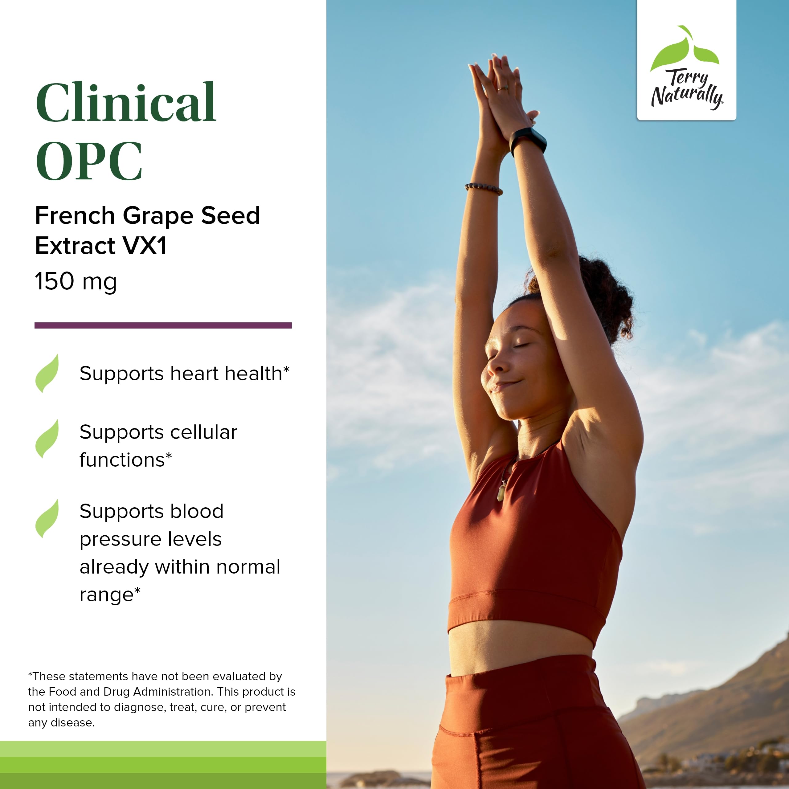 Foto 4 pulgar | Suplemento Terry Naturally Clinical Opc 150 Mg 60 Cápsulas Blandas - Venta Internacional.