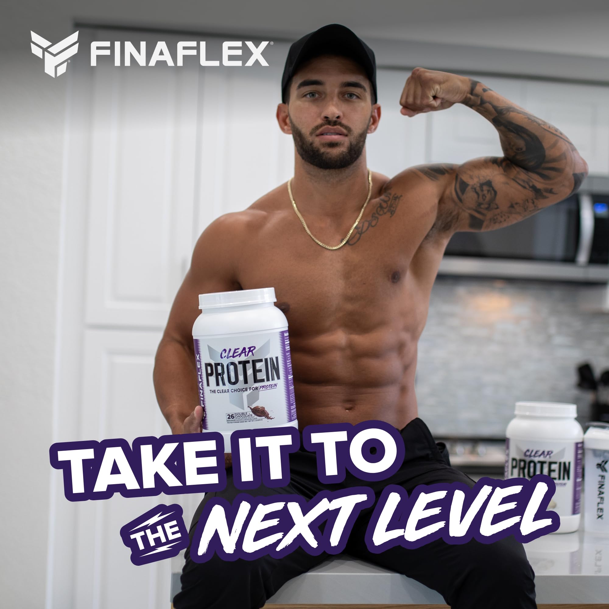 Foto 5 | Proteína En Polvo Finaflex Clear Protein Double Chocolate 907 G - Venta Internacional.