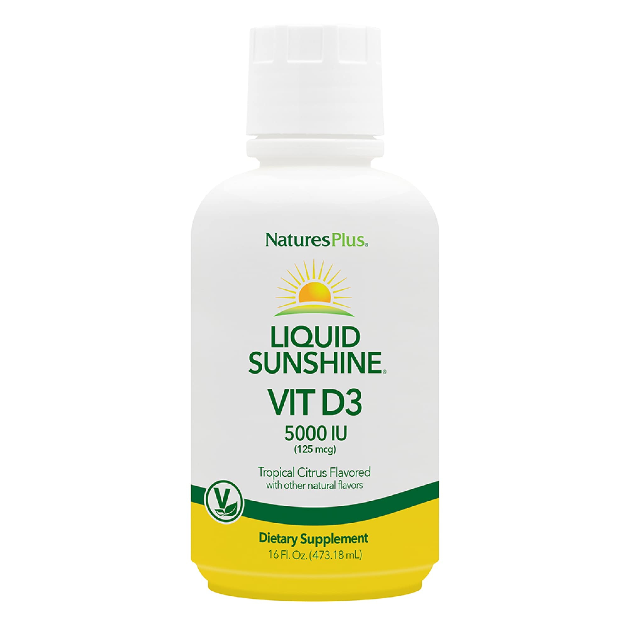 Foto 2 pulgar | Suplemento Natures Plus Liquid Sunshine Vitamina D3 5000 Ui - Venta Internacional.