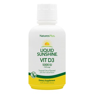 Foto 1 | Suplemento Natures Plus Liquid Sunshine Vitamina D3 5000 Ui - Venta Internacional.