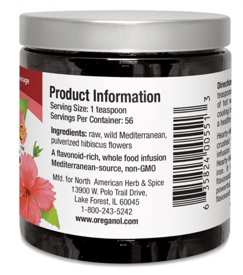 Foto 4 pulgar | Té North American Herb & Spice Hearty-hibiscus, 150 Ml, 56 Porciones - Venta Internacional.