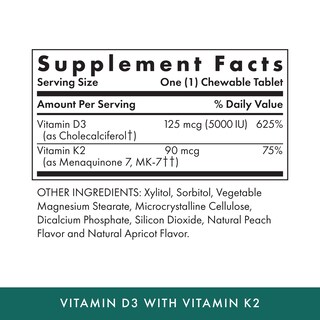 Foto 2 | Complemente La Vitamina D3 De Michael Con Vitamina K2 90 Tabletas X 2 - Venta Internacional.