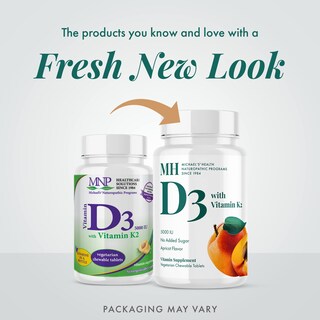 Foto 3 | Complemente La Vitamina D3 De Michael Con Vitamina K2 90 Tabletas X 2 - Venta Internacional.