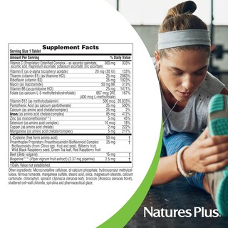 Foto 4 | Suplemento Naturesplus Hema-plex Iron 30 Comprimidos - Venta Internacional.