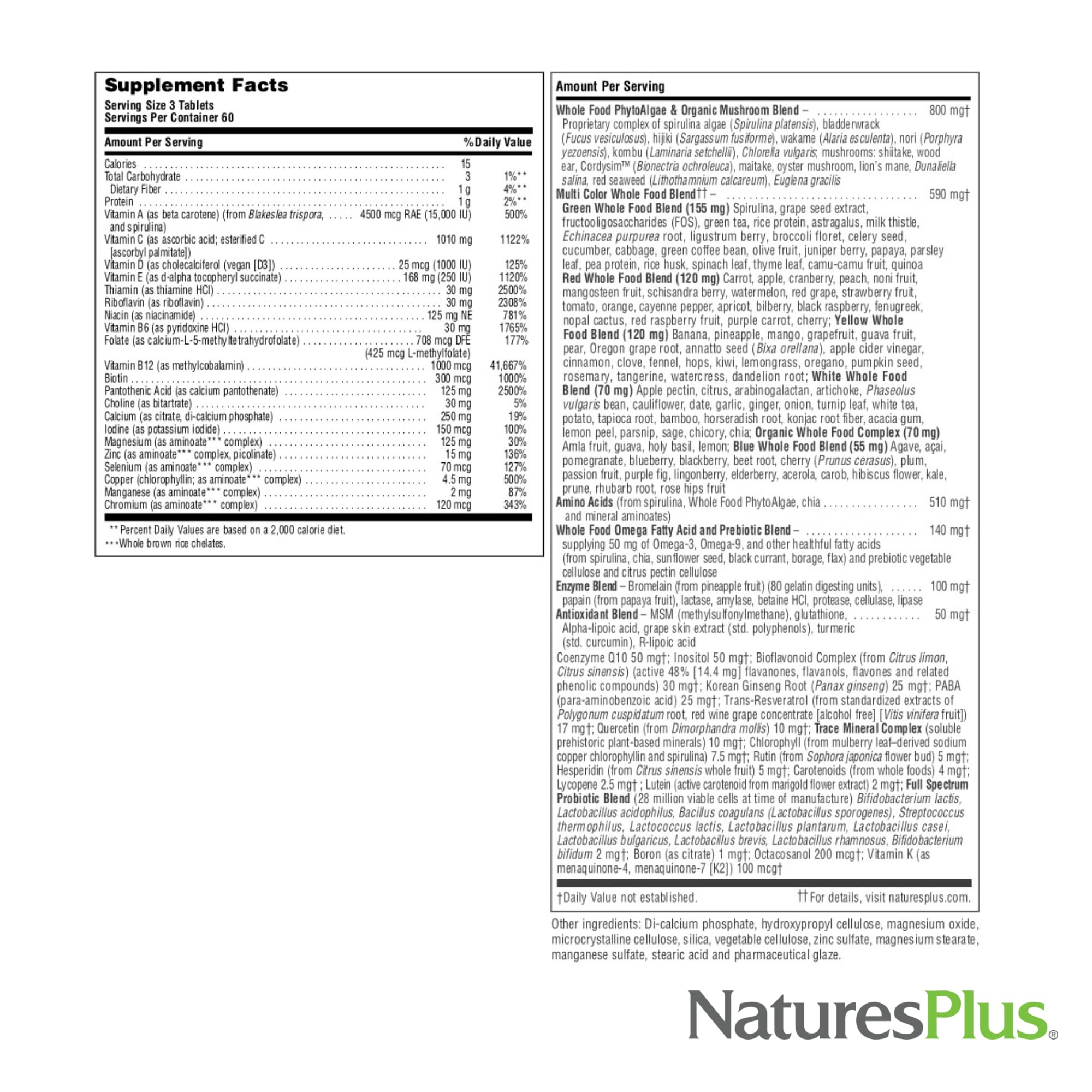 Foto 6 pulgar | Suplemento Multivitamínico Source Of Life Gold De Natures Plus - Venta Internacional.