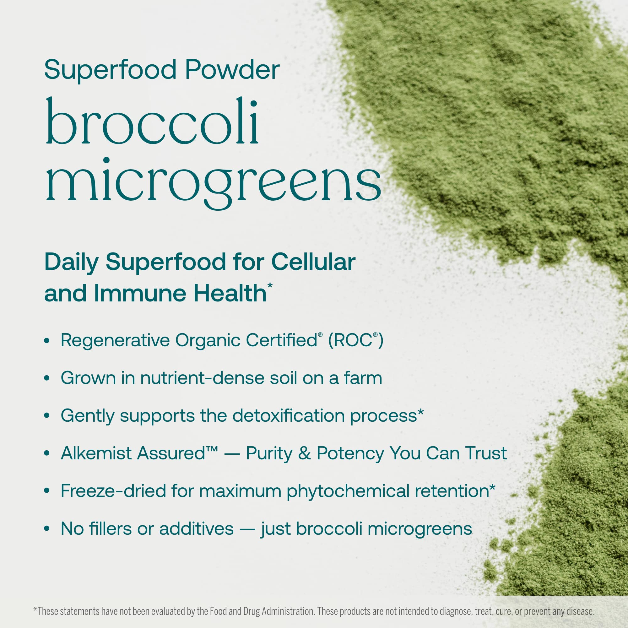 Foto 4 pulgar | Superalimento En Polvo True Grace Broccoli Microgreens, 11 Ml - Venta Internacional.