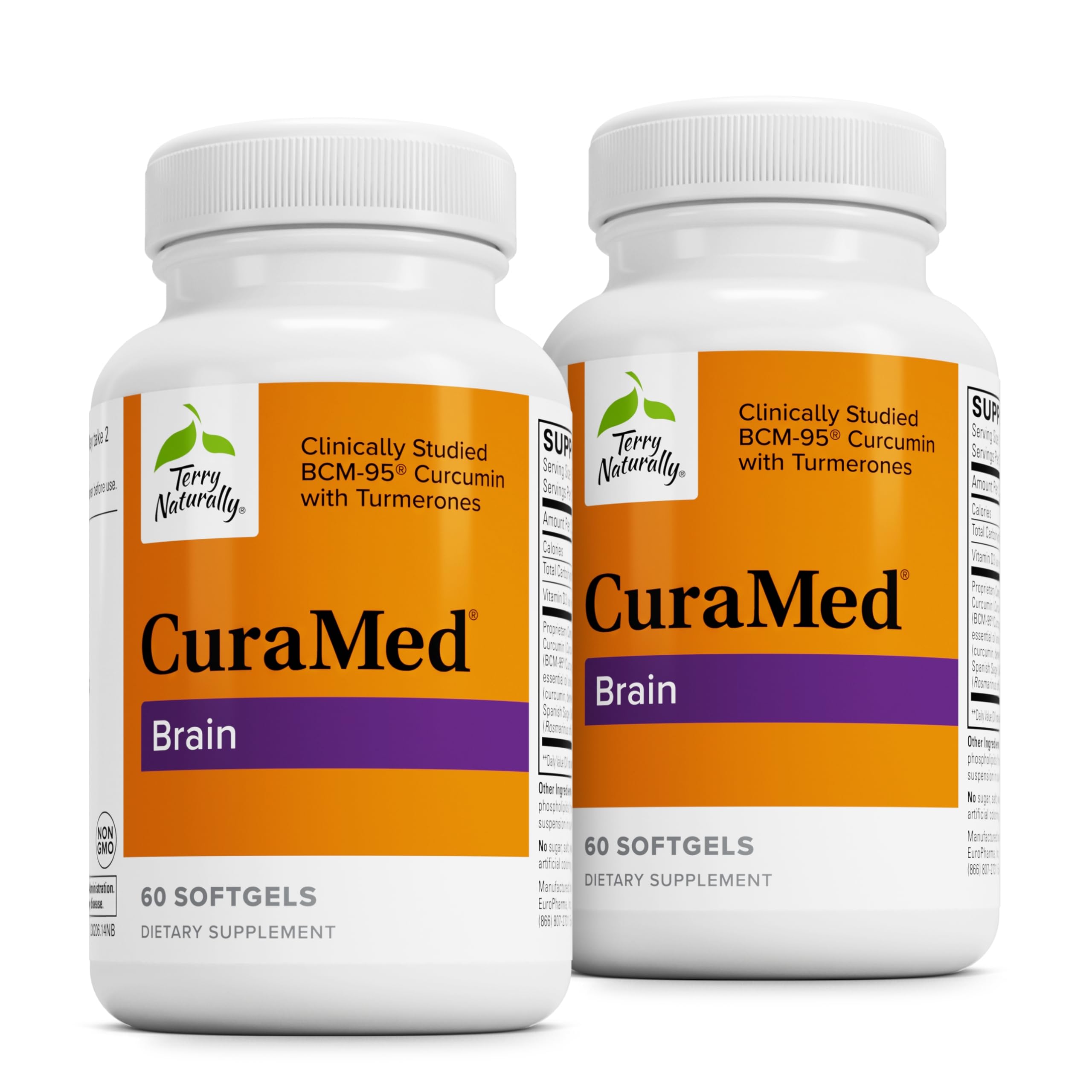 Foto 1 | Suplemento Dietético Terry Naturally Curamed Brain 60 Cápsulas Blandas - Venta Internacional.