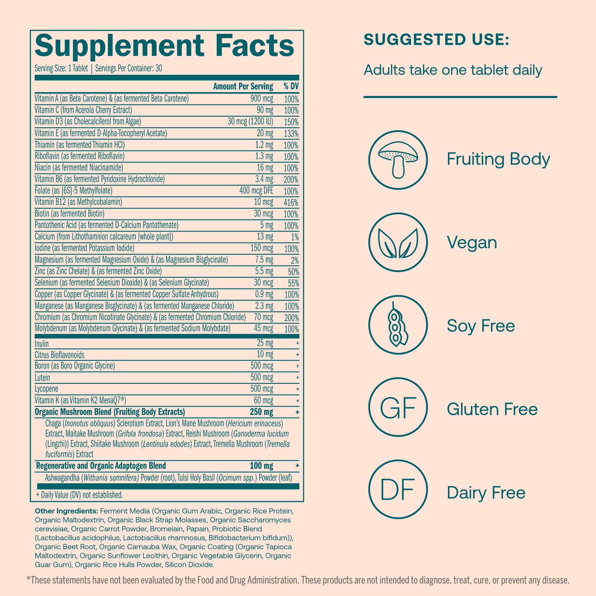 Foto 3 pulgar | Suplemento Multivitamínico Diario True Grace One Para Mujeres Mayores De 40 Años - Venta Internacional.