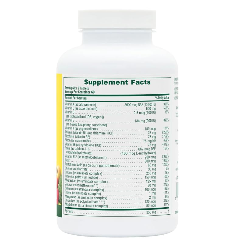 Foto 6 pulgar | Suplemento Naturesplus Source Of Life Men 120 Tabletas X 2 - Venta Internacional.
