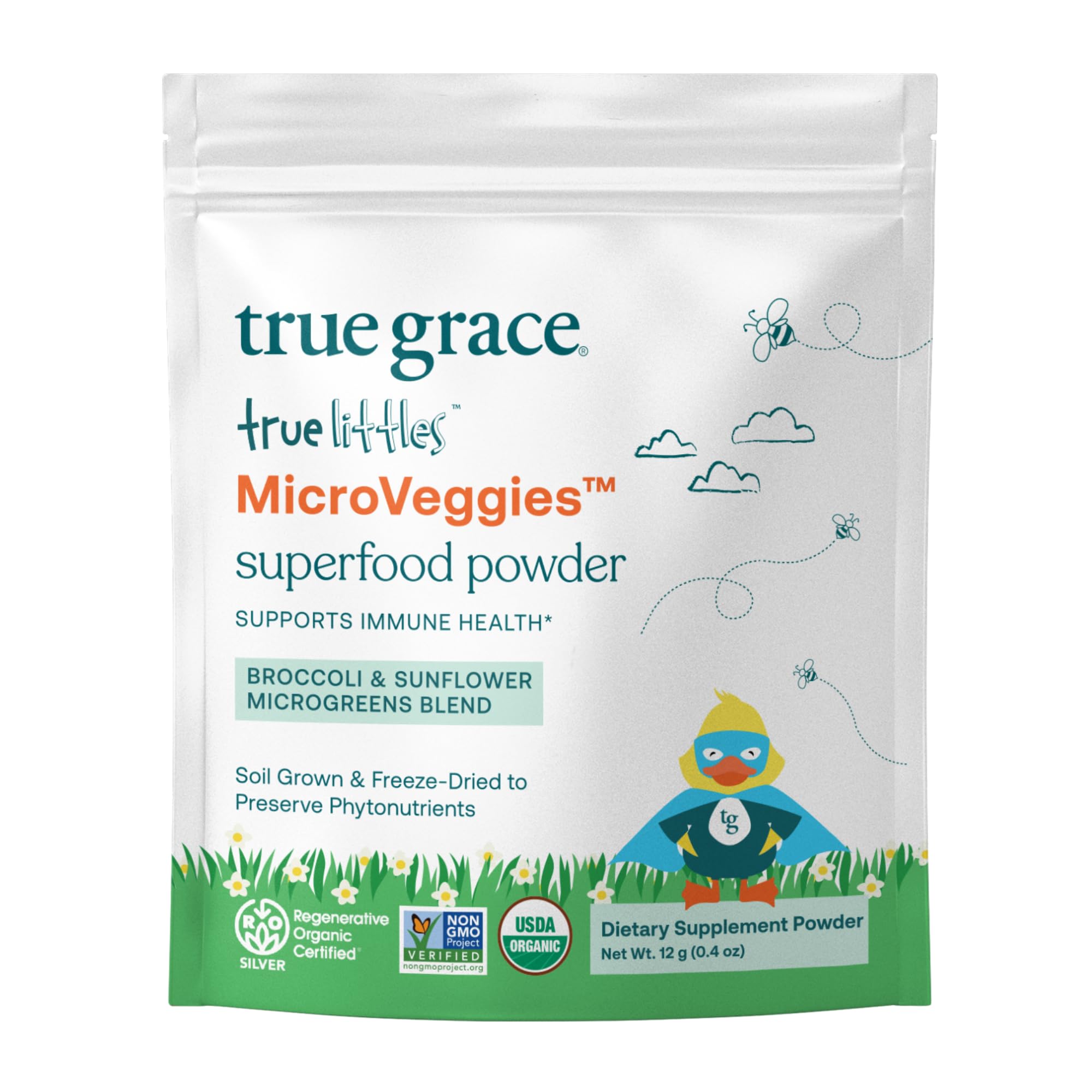 Foto 2 pulgar | Superalimento En Polvo True Grace True Littles Microveggies, 11 Ml - Venta Internacional.