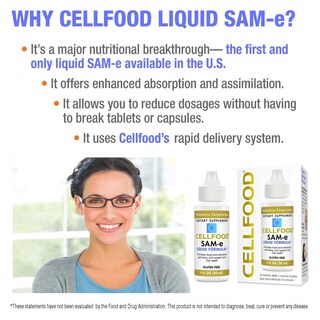 Foto 3 | Suplemento Cellfood Sam-e Liquid Formula+30 Ml De Soporte Para Articulaciones - Venta Internacional.
