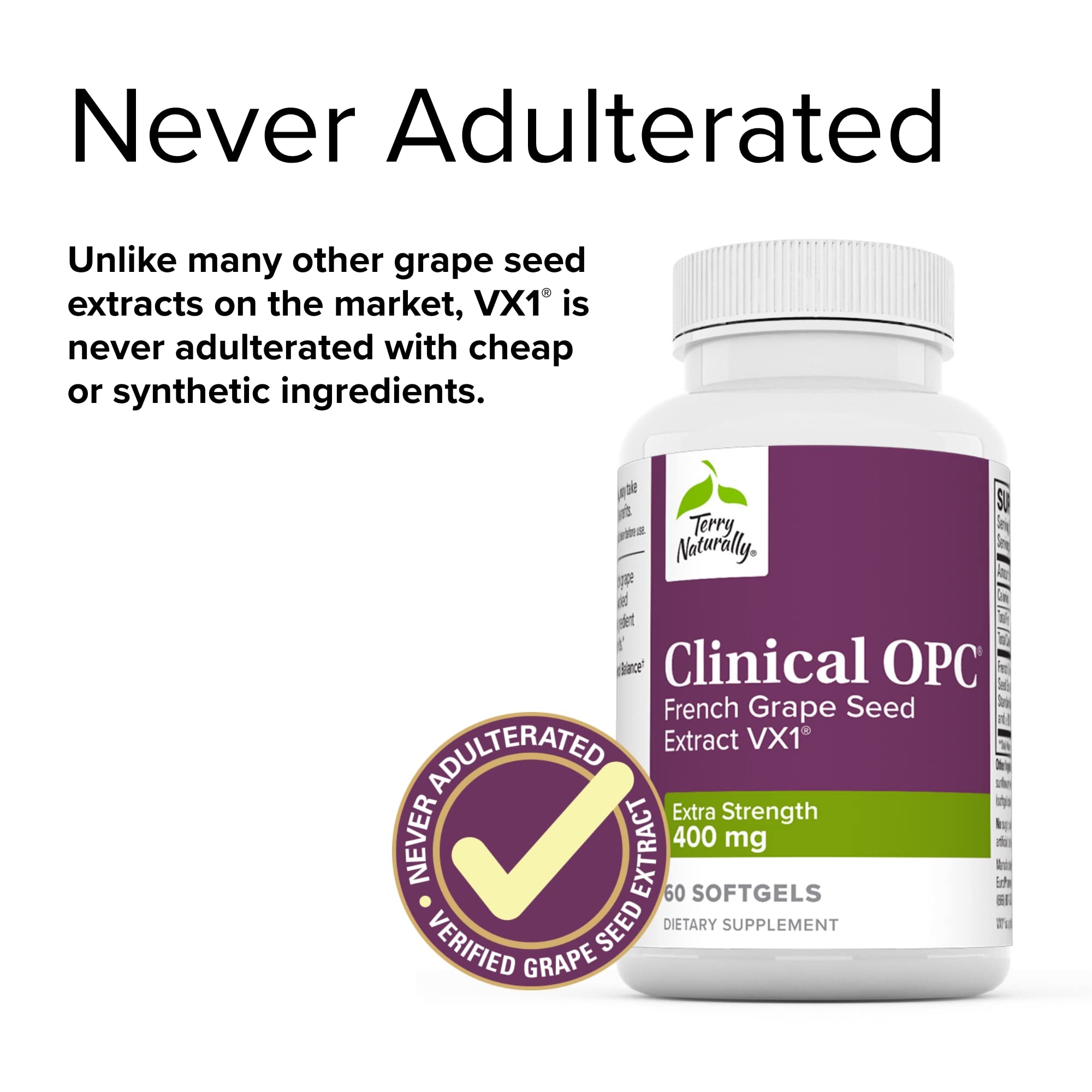 Foto 7 pulgar | Suplemento Terry Naturally Clinical Opc Extra Strength 60 Cápsulas Blandas X3 - Venta Internacional.