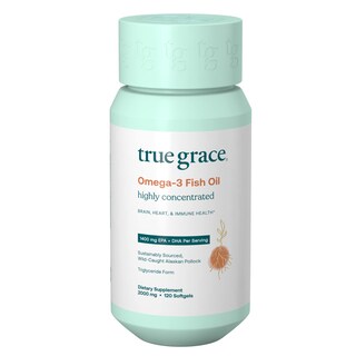 Foto 1 | Aceite De Pescado Omega-3 True Grace 1400 Mg Epa + Dha 120 Cápsulas Blandas - Venta Internacional.