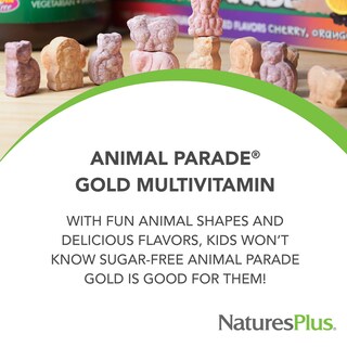 Foto 3 | Multivitamínico Nature's Plus Animal Parade Gold 120 Comprimidos - Venta Internacional.