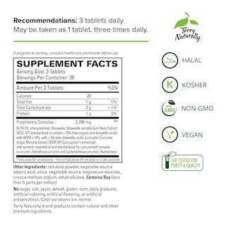 Foto 2 | Suplemento Terry Naturally Curamin Extra Strength 90 Comprimidos - Venta Internacional.